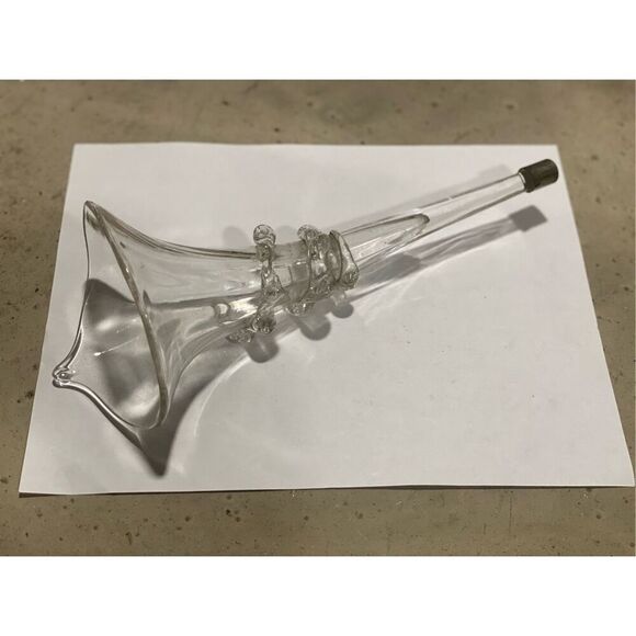 Murano Glass Chandelier 11” Arm with Replacement Part Lilly Flower - Picture 1 of 5